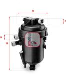 SOFIMA Filtru combustibil SOFIMA S 5112 GC (S 5112 GC) - fixbox