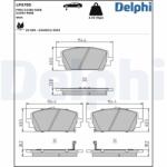 DELPHI Set placute frana DELPHI LP3705 (LP3705)