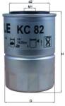 MAHLE Filtru combustibil MAHLE KC 82D (KC 82D) - fixbox