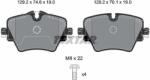 TEXTAR Set placute frana TEXTAR 2561705 (2561705)