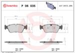 BREMBO Set placute frana BREMBO P 06 035X (P 06 035X)