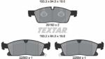 TEXTAR Set placute frana TEXTAR 2519209 (2519209)