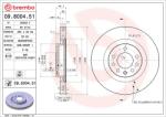 BREMBO Disc frana BREMBO 09.8004. 51 (09.8004.51)