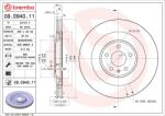 BREMBO Disc frana BREMBO 09. D940.11 (09.D940.11)