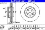 ATE Disc frana fata Honda Accord VI ATE 24.0125-0146.1 (24.0125-0146.1)