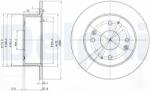DELPHI Disc frana DELPHI BG3677 (BG3677) - fixbox