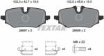 TEXTAR Set placute frana TEXTAR 2668701 (2668701)
