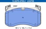 ATE Set placute frana ATE 13.0470-4709.2 (13.0470-4709.2)