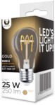 Forever Light LED izzószál E27 A60 4W 230V 2000K 250lm SF arany