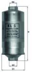MAHLE Filtru combustibil MAHLE KL 5 (KL 5) - fixbox