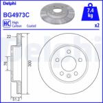 DELPHI Disc frana DELPHI BG4973C (BG4973C) - fixbox