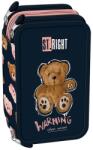 St. Majewski Penar echipat 3 fermoare, Majewski, Gama St. Right, Colectia Teddy Bear 2025, PC-05, 20x13x6 cm (5903235682841) Penar