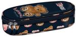 St. Majewski Penar borseta 1 compartiment, 1 extensie, oval, Majewski, Colectia Teddy Bear 2025, PC-01, 20.5x9.5x5 cm (5903235685415) Penar
