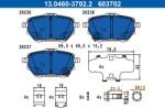 ATE Set placute frana ATE 13.0460-3702.2 (13.0460-3702.2)