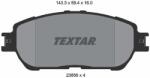 TEXTAR Set placute frana TEXTAR 2385501 (2385501)