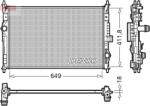 DENSO Radiator, racire motor DENSO DRM21103 (DRM21103) - fixbox