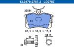 ATE Set placute frana ATE 13.0470-2787.2 (13.0470-2787.2)