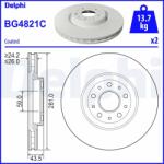 DELPHI Disc frana DELPHI BG4821C (BG4821C) - fixbox