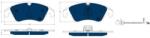TRW Set placute frana TRW GDB1768BTE (GDB1768BTE)