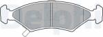 DELPHI Set placute frana DELPHI LP1630 (LP1630)