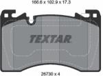 TEXTAR Set placute frana TEXTAR 2673001 (2673001)