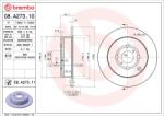 BREMBO Disc frana BREMBO 08. A273.11 - fixbox