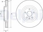 DELPHI Disc frana DELPHI BG9166C (BG9166C) - fixbox