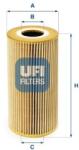 UFI Filtru ulei UFI 25.095. 00 (25.095.00) - fixbox