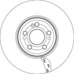 TRW Disc frana TRW DF6942S (DF6942S)