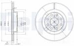 DELPHI Disc frana DELPHI BG3825 (BG3825) - fixbox