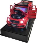 DIECAST Mercedes Benz G klass Brabus (Replica) Red cu led-uri si sunete scala 1/321/43 (37590)