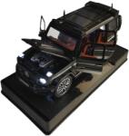 DIECAST Mercedes Benz G klass Brabus (Replica) Black cu led-uri si sunete scala 1/321/43 (37555)