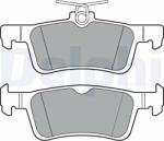 DELPHI Set placute frana DELPHI LP3369 (LP3369)
