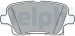 DELPHI Set placute frana DELPHI LP3373 (LP3373)