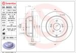 BREMBO Disc frana BREMBO 08. B605.11 (08.B605.11)