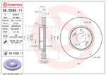 BREMBO Disc frana BREMBO 09. D280.11 (09.D280.11)