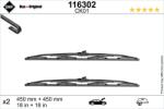SWF Lamela stergator SWF 116302 (116302)