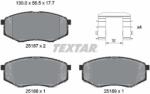 TEXTAR Set placute frana TEXTAR 2518701 (2518701)