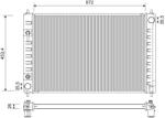 VALEO Radiator, racire motor VALEO 701195 (701195) - fixbox