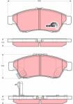 TRW Set placute frana TRW GDB3290 (GDB3290)