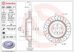 BREMBO Disc frana BREMBO 09. C660.11 (09.C660.11)