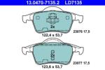 ATE Set placute frana ATE 13.0470-7135.2 (13.0470-7135.2)