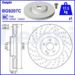 DELPHI Disc frana DELPHI BG9207C (BG9207C) - fixbox