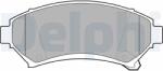 DELPHI Set placute frana DELPHI LP1609 (LP1609)