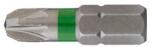 ABRABORO POWER BIT SZÍNES GYŰRŰVEL 2 PCS PACK POZIDRIVE 0x25 mm (061802100010)