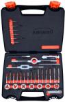 ABRABORO Kézi Menetfúró Készlet 33db M3-m12 (020345300033) - natdomshop