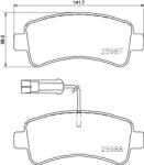 BREMBO Set placute frana BREMBO P 61 130 (P 61 130)