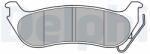 DELPHI Set placute frana DELPHI LP3556 (LP3556)