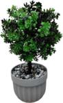  Mesterséges Bonsai fa - 24 cm, élethű dekoráció otthonra vagy irodába (1238485)
