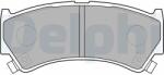 DELPHI Set placute frana DELPHI LP1548 (LP1548)
